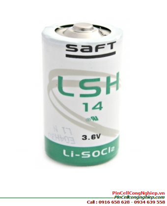 Saft LSH14 _Pin LSH14; Pin nuôi nguồn PLC Saft LSH14 lithium 3.6v C 5800mAh _Xuất xứ Pháp